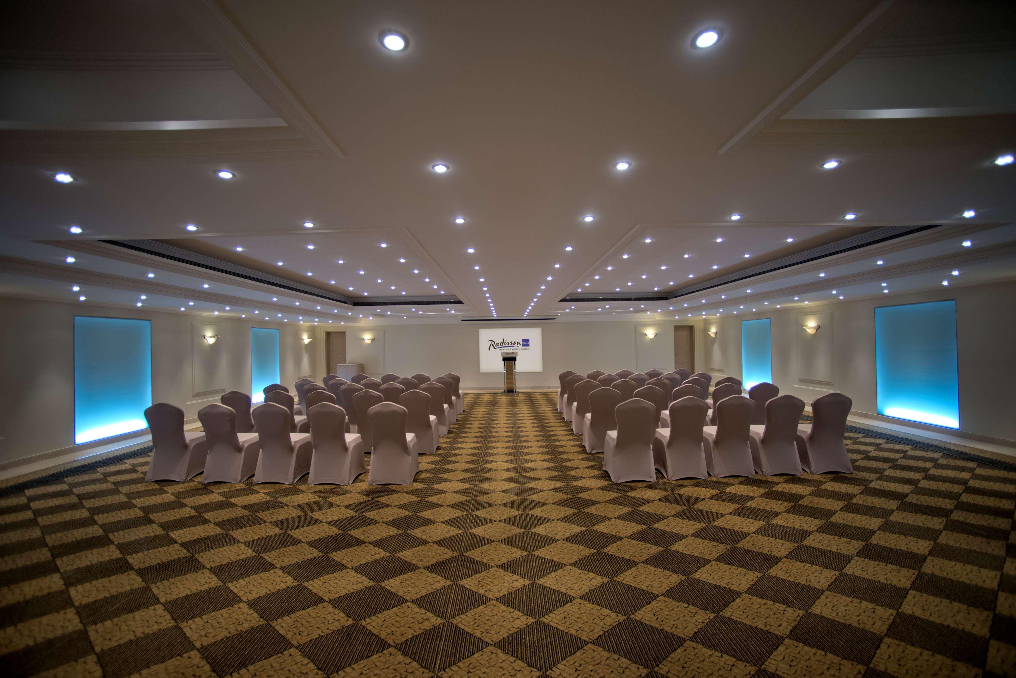 Radisson Blu Martinez Beirut Hotel Exterior photo The ballroom at the hotel