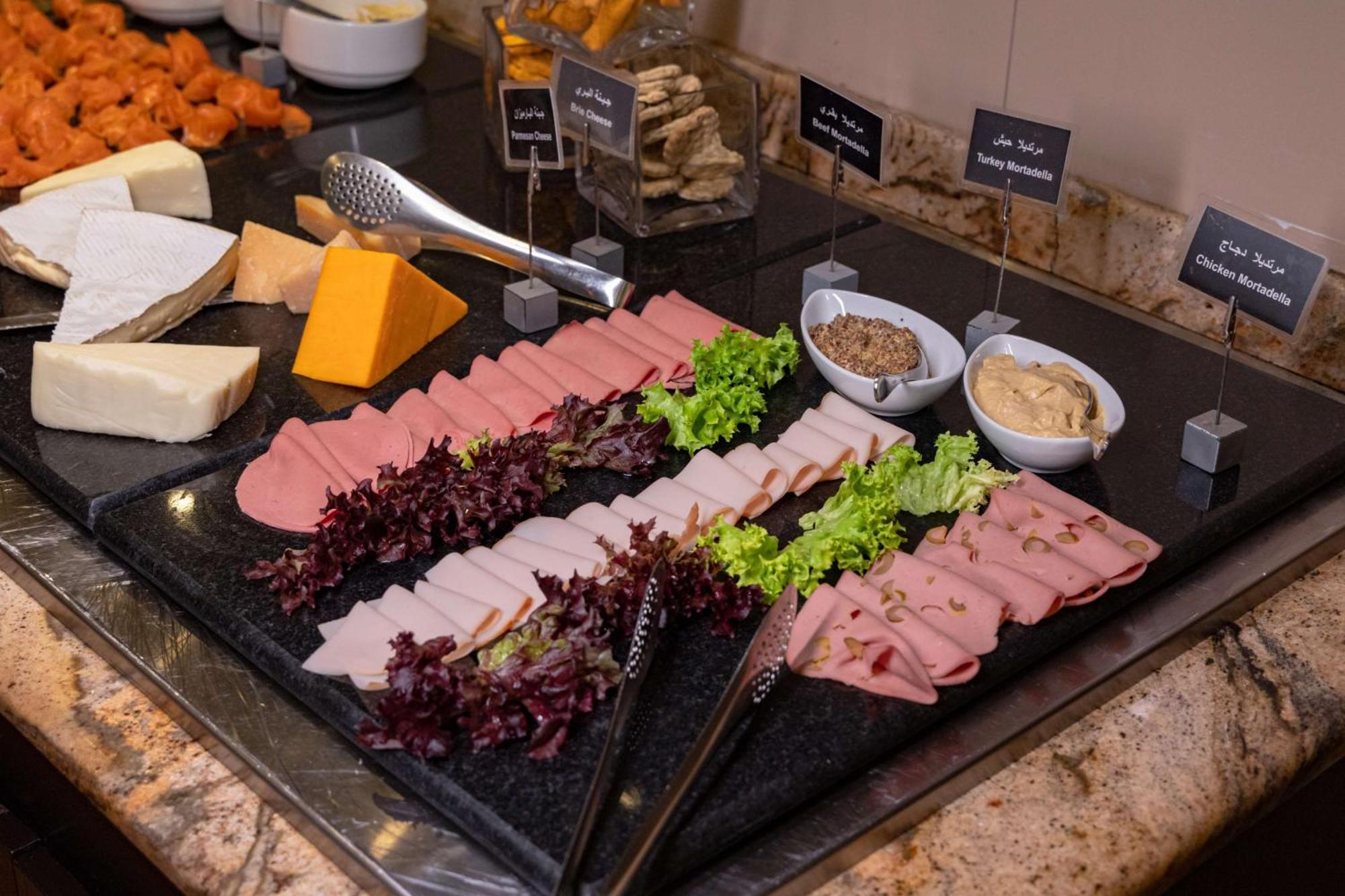 Radisson Blu Martinez Beirut Hotel Exterior photo A selection of cold cuts