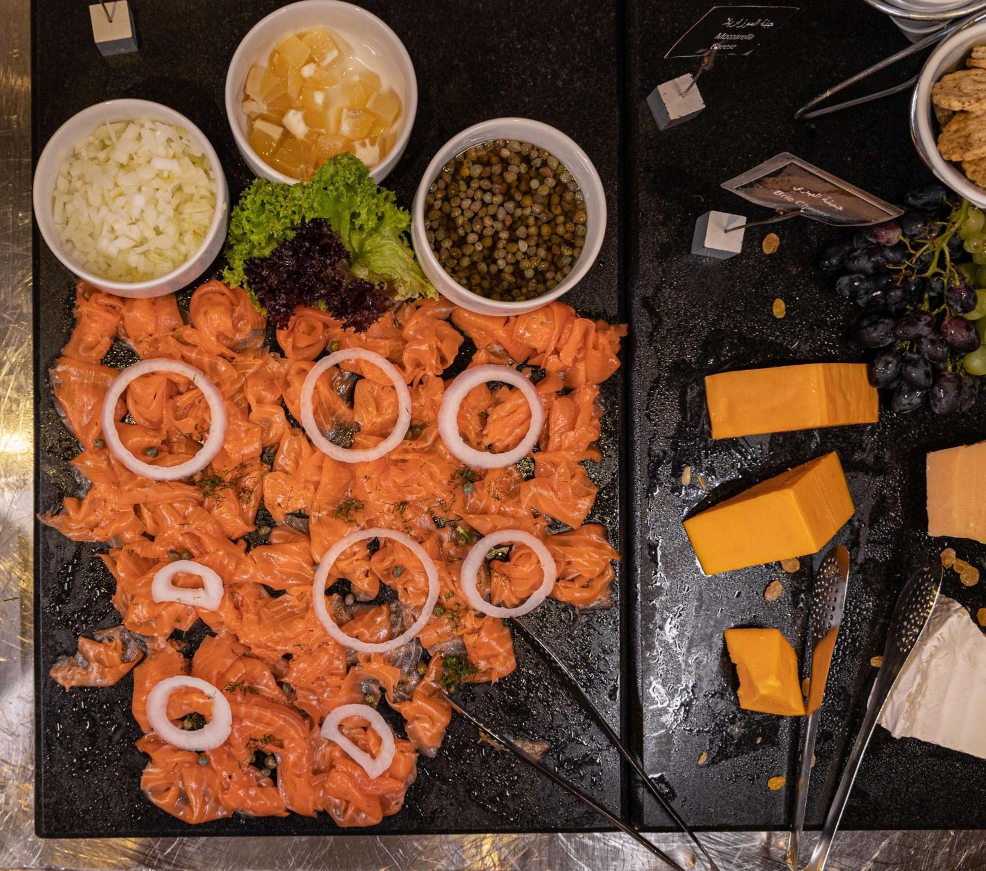 Radisson Blu Martinez Beirut Hotel Exterior photo Salmon sashimi